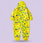 Combinaison de Pluie Animaux Jaune - Vignette | Kidipluie