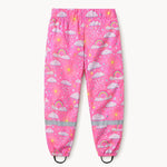 Pantalon de Pluie Arc-en-ciel Rose - Vignette | Kidipluie