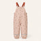 Salopette de pluie enfant beige rose - packshot produit seul