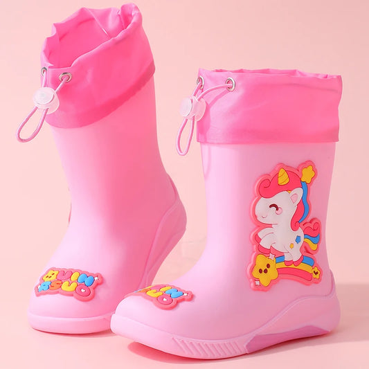 Bottes de Pluie Enfant Licorne