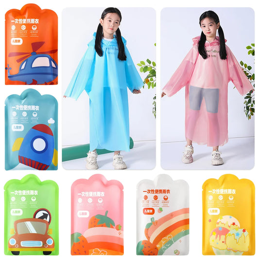Cape de Pluie Jetable Compacte