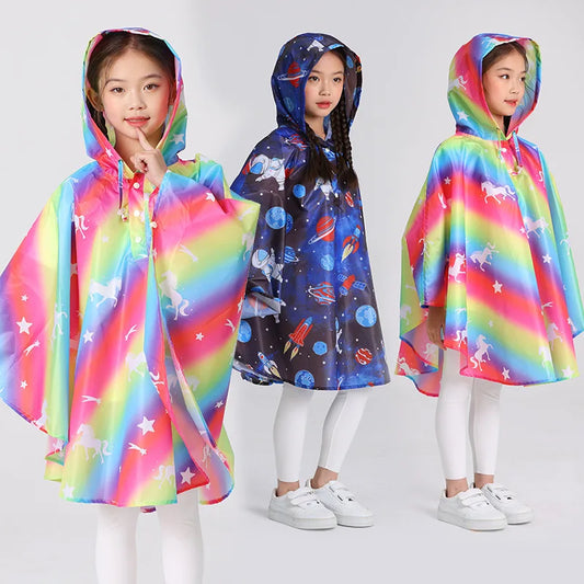 Poncho de Pluie Cape Colorée