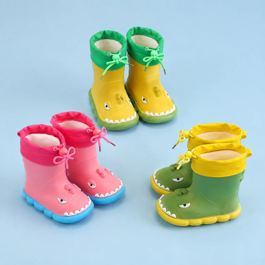Bottes Dino Mechant fourrees - 3 coloris