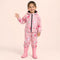 Ensemble de pluie arc-en-ciel rose enfant porte