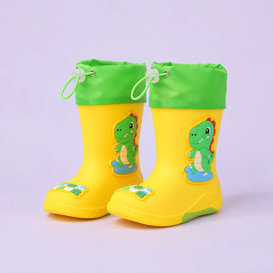 Bottes dino jaune - packshot