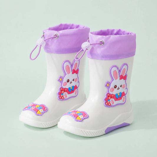 Bottes de pluie enfant petit lapin