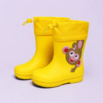 Bottes de Pluie Fourrées Petit Singe - Vignette | Kidipluie