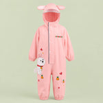 Combinaison de Pluie Lapin Rose - Vignette | Kidipluie