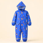 Combinaison de Pluie Espace Bleu - Vignette | Kidipluie