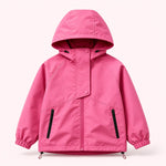 Veste Coupe-Vent Imperméable Rose - Vignette | Kidipluie