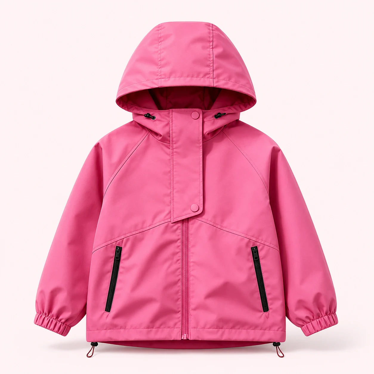 Veste coupe-vent rose - packshot