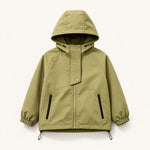 Veste Coupe-Vent Imperméable Kaki - Vignette | Kidipluie