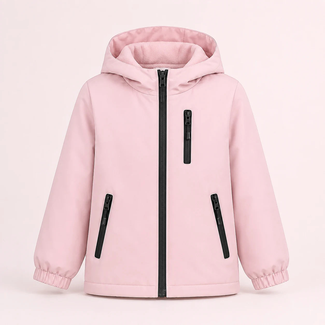 Veste impermeable rose - packshot