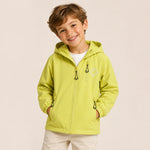 Veste Imperméable Fourrée Verte - Vignette | Kidipluie