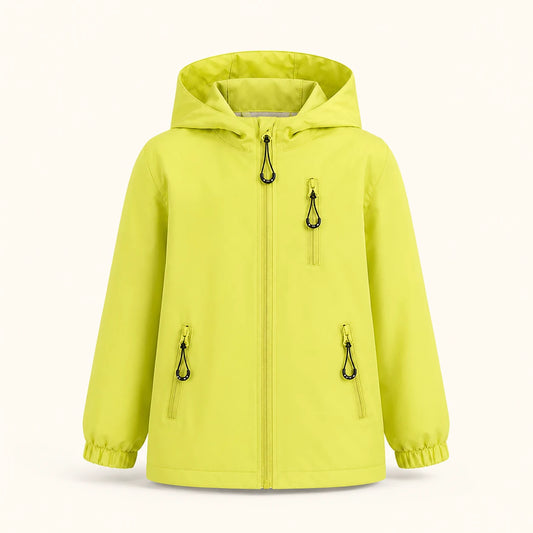 Veste impermeable verte - packshot