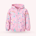 Veste Légère Licorne Rose - Vignette | Kidipluie
