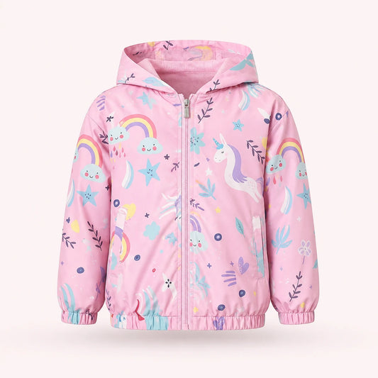 Veste legere licorne rose - packshot