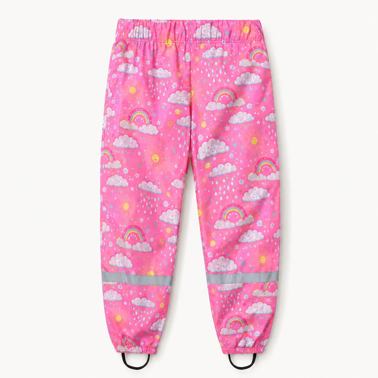 Pantalon de pluie arc-en-ciel rose - packshot