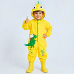 Combinaison de Pluie Dino Jaune - Vignette | Kidipluie