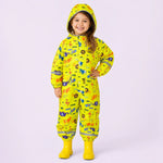 Combinaison de Pluie Animaux Jaune - Vignette | Kidipluie
