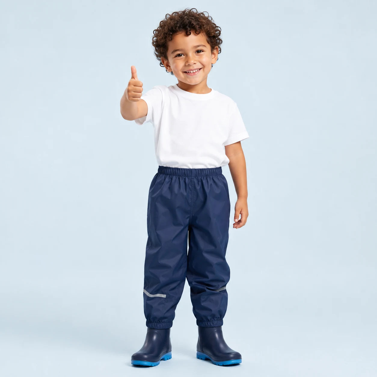 Pantalon de pluie uni porte - packshot