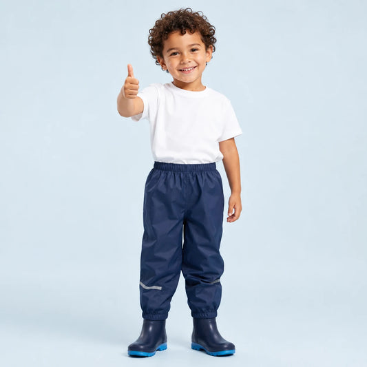 Pantalon de pluie uni porte - packshot
