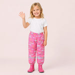 Pantalon de Pluie Arc-en-ciel Rose - Vignette | Kidipluie