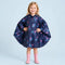 Poncho de pluie flamants porte - packshot