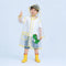 Cape de pluie ecolier dinosaure portee - packshot
