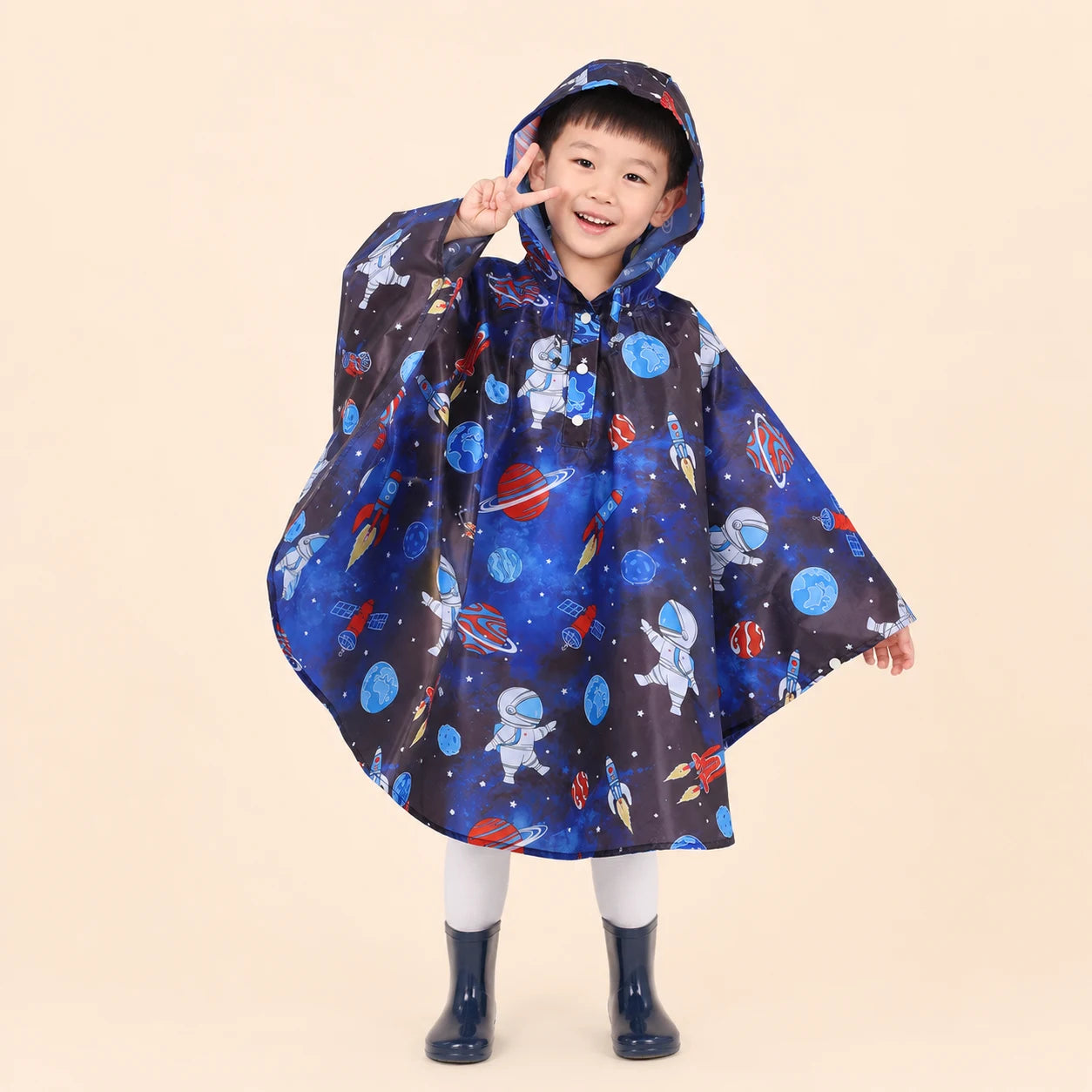 Poncho de pluie espace porte - packshot