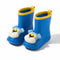 Bottes de pluie chat bleu - packshot