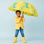 Parapluie Dinosaure Jaune - Vignette | Kidipluie