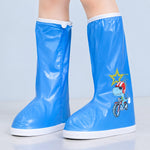 Surchaussures Hautes Dinosaure Bleu - Vignette | Kidipluie