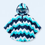 Poncho de Pluie Vagues - Vignette | Kidipluie