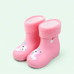 Bottes de Pluie Licorne Fourrées - Vignette | Kidipluie