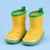 Bottes de Pluie Dino Méchant — packshot studio