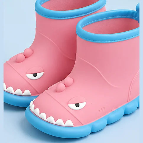 Dino Mechant rose/bleu