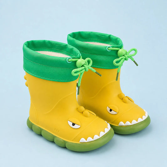 Dino Mechant fourre jaune