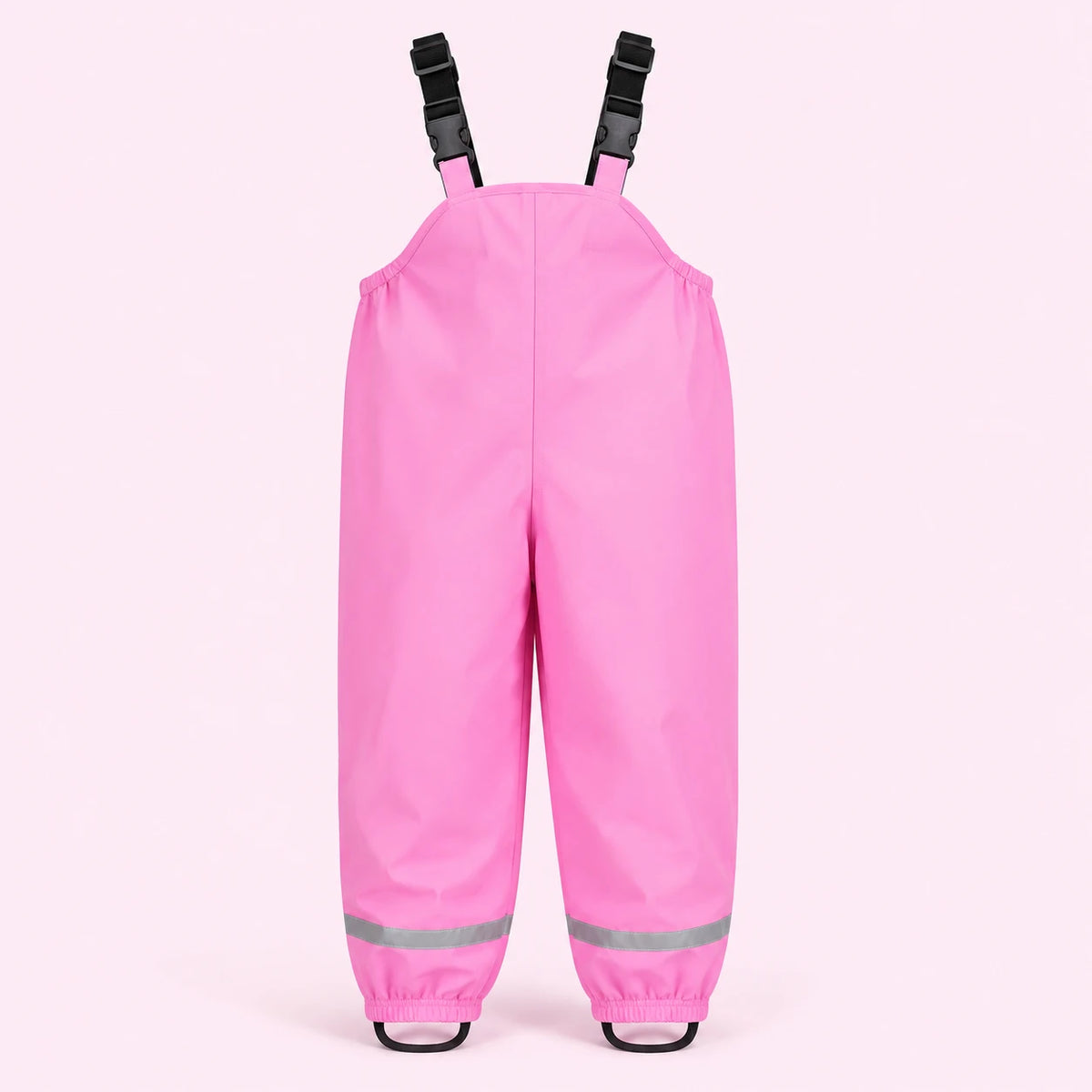 Salopette de pluie fille rose - packshot produit seul