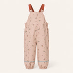 Salopette de Pluie Beige Rosé - Vignette | Kidipluie