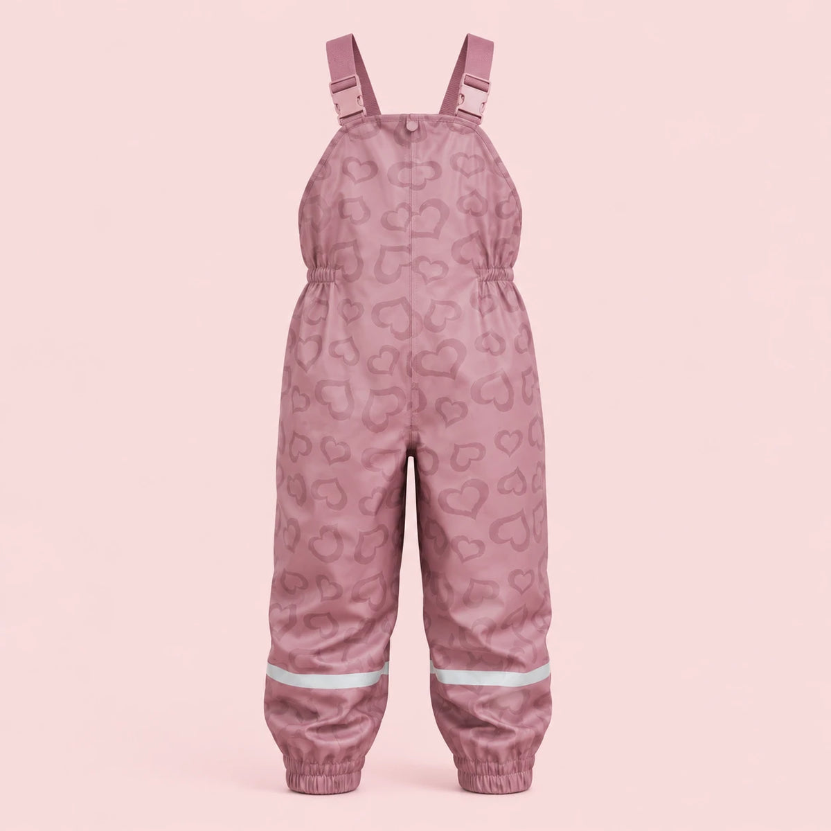 Salopette de pluie enfant mauve - packshot produit seul